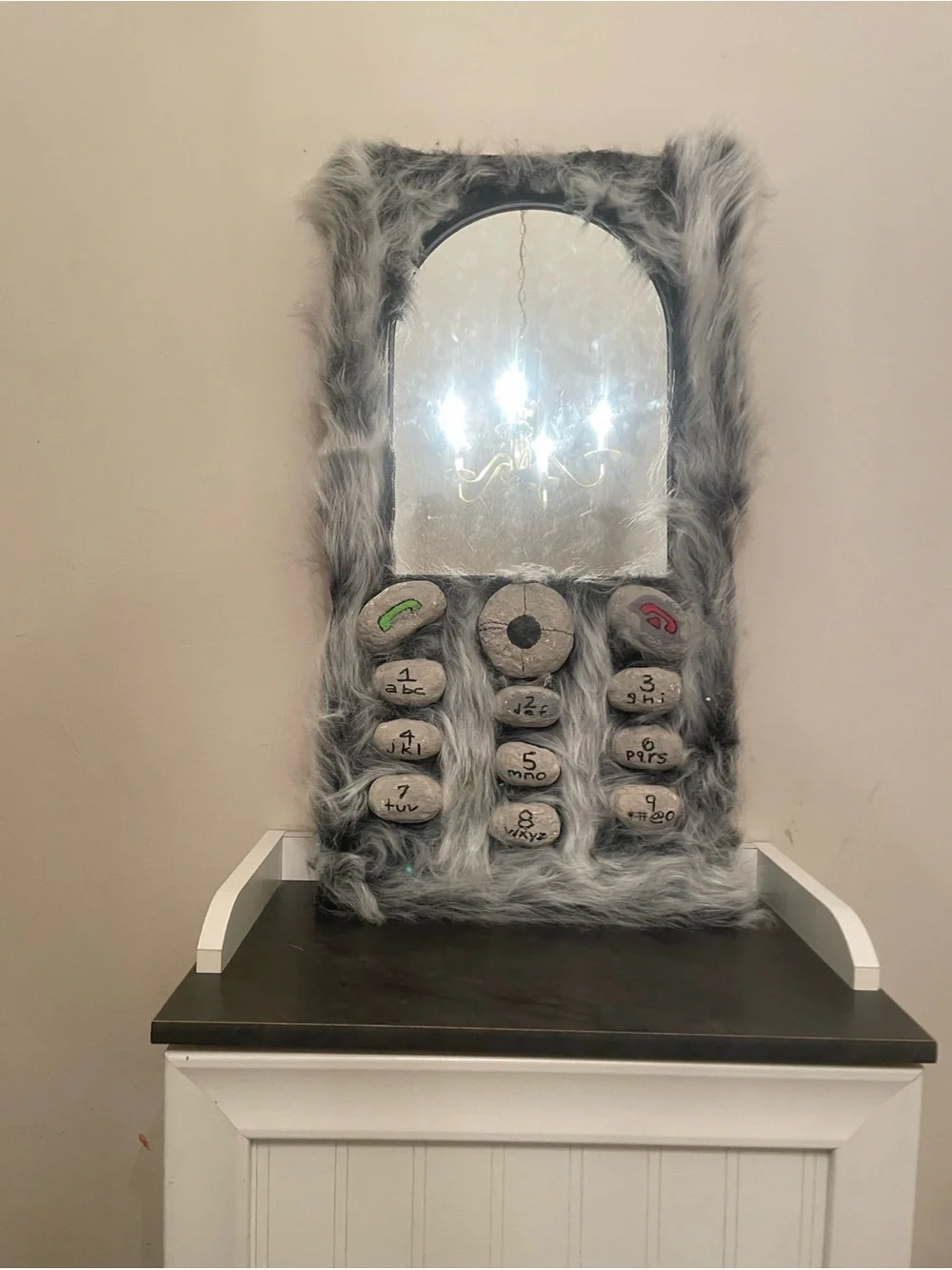 Furry Cellphone Mirror